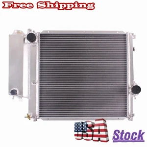 2Row Aluminum Radiator For 1991-1999 BMW 318 Z3 E36 M42 M44 Manual MT - Picture 1 of 11