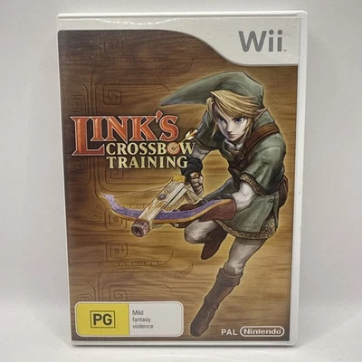 Link's Crossbow Training (2007 PAL Wii) Complete With Manual VGC - Image 1 of 4