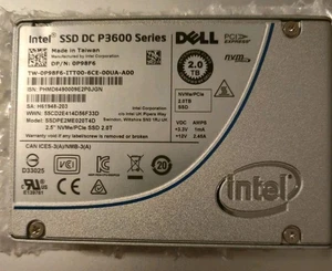 Intel SSD DC P3600 2TB MU ENTERPRISE U.2 NVMe Dell 0P98F6 - Bild 1 von 6
