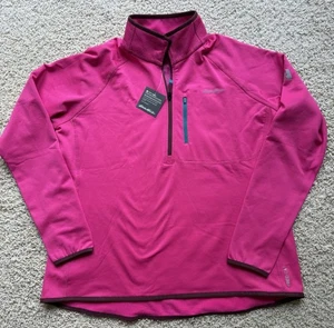 Women’s Eddie Bauer Pink First Ascent Quarter Zip Size XL NWT - Picture 1 of 5