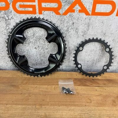 Shimano Ultegra FC-R8100 50/34t 12-Speed 4-Bolt 110BCD Bike Chainring Set 137g - Image 1 of 4