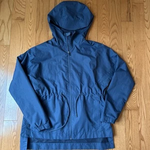 Champion Jacket Womens XS Navy Blue Full Zip Hooded Windbreaker - Picture 1 of 6
