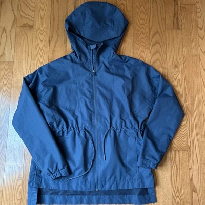 Champion Jacket Womens XS Navy Blue Full Zip Hooded Windbreaker - Image 1 of 4