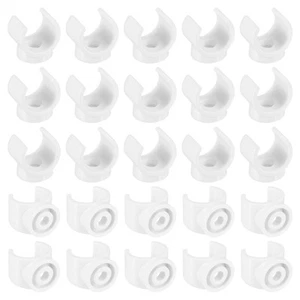 25 Piezas PEX Clips Tubo, 3/4 Pulgadas PVC U Gancho Tubo Suspensiones Abrazaderas - Imagen 1 de 6