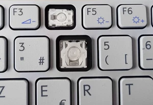 Touche de Clavier Français pour SONY VAIO SVE15 / SVE17 - Version Blanche - Foto 1 di 3