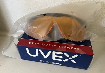 Uvex Skyper S1933X Safety Glasses Black Frame SCT-Orange XTR Lens - Image 1 of 2