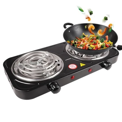 Countertop Burner, Double Burner, 2000W Induction Cooktop, Portable Hot Plate... - Image 1 of 4