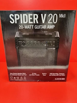 Line 6 Spider V 20 MKII Modeling Electric Guitar Amplifier - Image 1 of 3