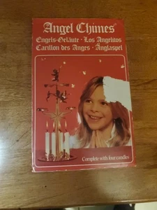 Vintage schwedisches Engelsspiel Weihnachten austauschbares Zirkusglockenspiel in Box neu aus altem Lagerbestand - Bild 1 von 6