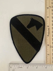 1st Calvary Division Unit Patch, Foliage Green Subdued, New - Picture 1 of 2