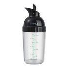 Container Salad Dressing Shaker Sauces Dispenser Bottle Container With Scale