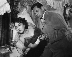 GLORIA SWANSON - WILLIAM HOLDEN - 10" x 8" b/w Photograph SUNSET BOULEVARD 1950 - Picture 1 of 1