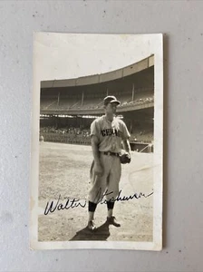 Foto de colección firmada por Walter Stephenson autografiada automática 2x4 Chicago Cubs - Imagen 1 de 2