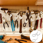 Pegboard Hook Set - 10 Pcs Tool Holders Wire Shelf Hangers