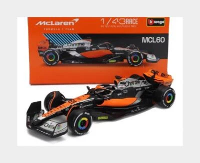 1:43 BURAGO Mclaren F1 Mcl60 #81 4Th British Gp 2023 Oscar Piastri BU38087-PIA - Immagine 1 di 2