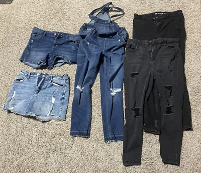 Girl’s-Size 16/18 Plus-Shorts-Pants-Overalls (Lot of 5) - Image 1 of 4