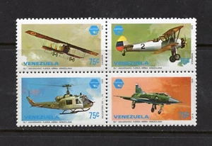 R4443 Venezuela 1979 aviation airplanes BLOCK MNH - Picture 1 of 1