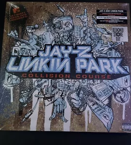 Jay Z Linkin Park - RARE Collision Course Blue Vinyl & DVD RSD - Picture 1 of 4