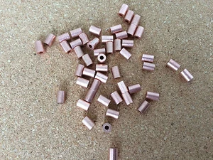 5x Cuerda de alambre de acero inoxidable con extremo de cobre paradas de 1,2 mm / 1,5 mm aparejo - Imagen 1 de 1