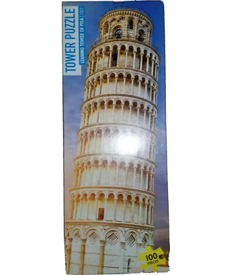 Leaning Tower of Pisa Italy - 100 Piece Jigsaw Puzzle Complete Set Age 6+ Game - Image 1 of 3