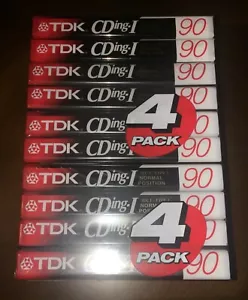 Cinta normal premium 10 TDK CDing-I 90 min para cubierta de casete - Imagen 1 de 2