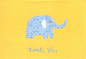 Tarjetas de notas en blanco de Lucky Elephant Elephants - Juego de 3 - Imagen 1 de 2