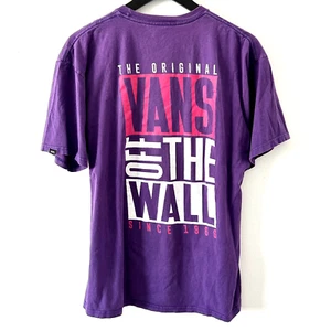 Camisa Vans Talla Grande Calce Clásico Zapatos de Skateboarding Marca Fuera de la Pared Púrpura - Imagen 1 de 16