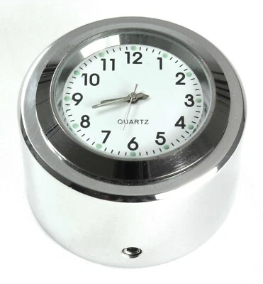 Uhr für die Steuerkopf-Mutter auf der Gabelbrücke - Alu poliert → SW27 - Bild 1 von 4