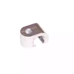 Half Clamp Cable Hold Down, For Push Pull Throttle Cables Dunebuggy & VW - Foto 1 di 1