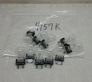 4157K Wagner Miniature Light Bulbs 12V Double Contact Wedge Quantity 10 Bulbs - Picture 1 of 3