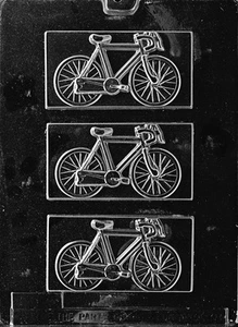 FAHRRADBAR STÜCKE Form Schokoladenschokoriegel Fahrrad Fahrräder Radfahren Triathlon - Bild 1 von 1