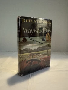 EARLY EDITION The Wayward Bus, John Steinbeck - Hardcover w/DJ - Viking - 1947 - Picture 1 of 7