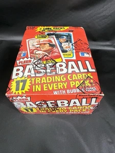 Fleer Baseball 1981 caja de cera sin abrir verificada por la BBCE envuelta Valenzuela Gibson radiocontrol - Imagen 1 de 12
