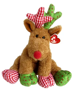 Ty 2006 Beanie Buddies, CHESTNUTS the Christmas Moose w/ Tag - Picture 1 of 3
