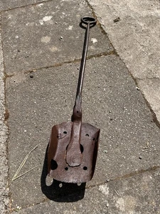 Vintage Railway Firing Coal Shovel Antique Steam Locomotive Train Engine - Picture 1 of 4
