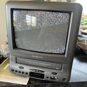 Broksonic CTSGT-2799C Color TV VCR Combination Original Box 9 In Screen CRT - Picture 1 of 11