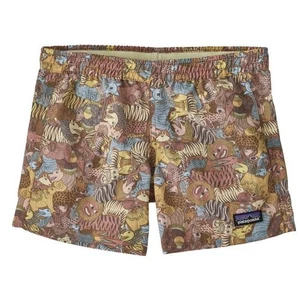 Patagonia Bathing Suit Swim Shorts boys Size Youth X-Large XL 14 pockets Animals - Picture 1 of 6