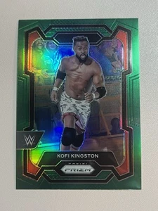 2024 WWE Panini Prizm - Kofi Kingston #147 - Prizm Green - The New Day - Bild 1 von 2