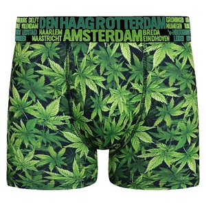 Boxer sous-Vêtement Chanvre Weed Holland AM-027 M XL 2XL 3XL - Picture 1 of 3