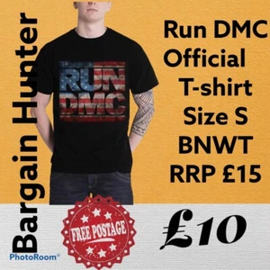 Run DMC offizielles T-Shirt Größe S neu mit Etikett UVP £15 - Bild 1 von 12