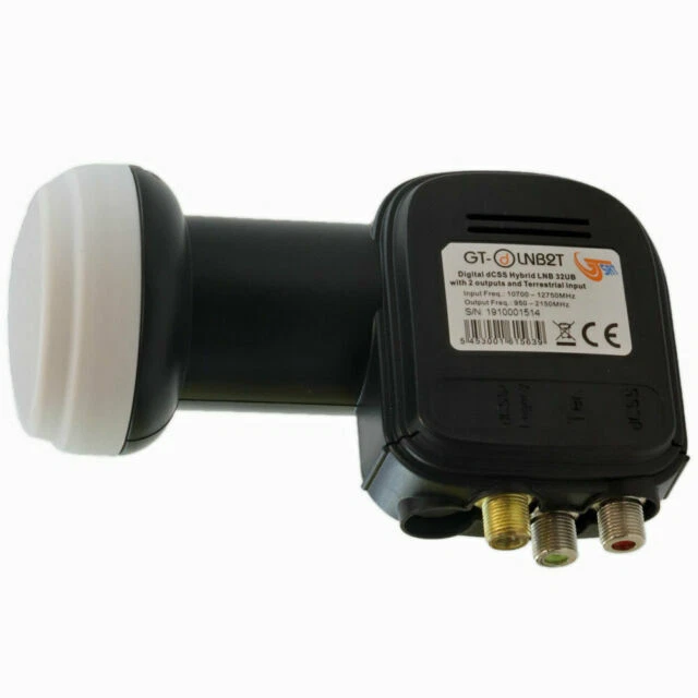 LNB GT-dLNB2T Convertitore Satellitare