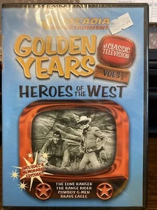 Golden Years Heroes Of The West Volume 3 DVD Brand New - Imagen 1 de 2