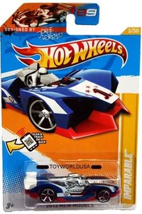 2012 Hot Wheels #03 New Models Imparable blue - Picture 1 of 1