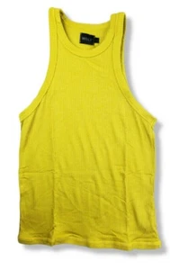 Bandier x WSLY Rivington  Ribbed Tank, Ochre, XL - Picture 1 of 12