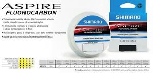 SHIMANO ASPIRE FLUOROCARBON 50 MT VARIE MISURE/ OFFERTA QUANTITA'