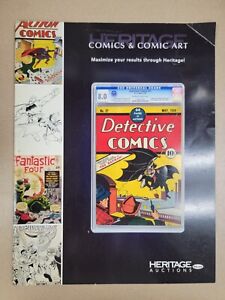 Heritage Comics And Comic Art Auction Catalog Batman Superman Fantastic Four