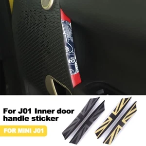 2PCS for Mini Cooper E SE J01 EV 2024 2025 Door Speaker Audio Side Trim Sticker - Picture 1 of 33