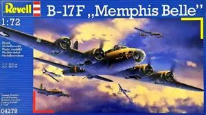 Revell 1/72 04279 B-17F "Memphis Belle" Model Kit - Picture 1 of 1
