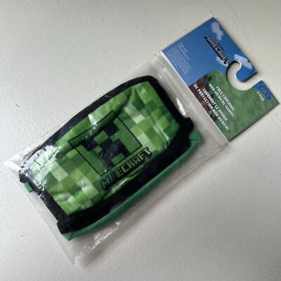 NEW Minecraft Washable Face Mask 3 Pack Children's Kids Video Game Mojang Gamer - Image 1 of 4