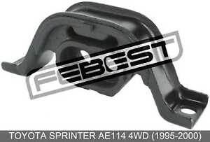 Rear Differential Mount For Toyota Sprinter Ae114 4Wd (1995-2000)